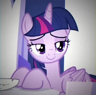 Telegram sticker 😏 twilight sparkle :: @fStikBot