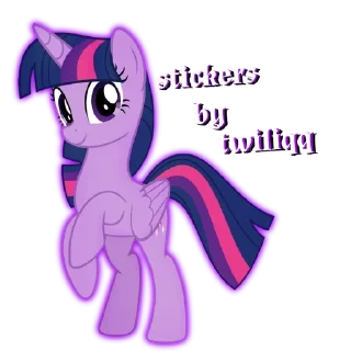Telegram sticker 💜 twilight sparkle :: @fStikBot