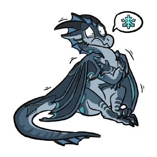 Telegram sticker ❄ Tusaris (@andraconix)