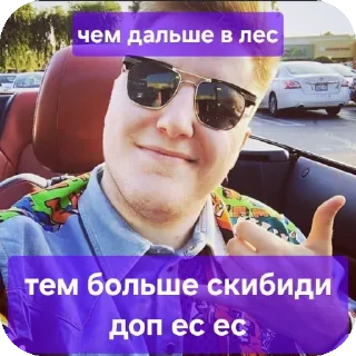 Telegram sticker 😎 Лера снова с гпф(Юн)