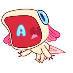 Telegram stiker 😡 Axolotl