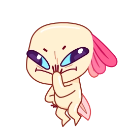 Telegram stiker 🙄 Axolotl