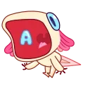 Video sticker 😡 Axolotl