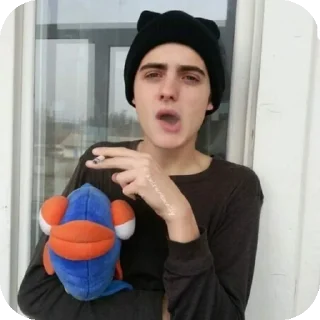 Телеграм стикер 👍 Бледная поганка🤘🏽 ➡️ @Ctikerubot