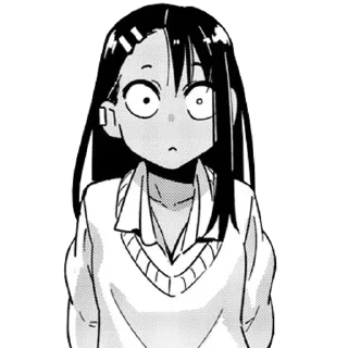 Telegram sticker 😟 Nagatoro san @stickers_you_were_looking_for