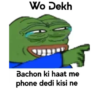 Telegram sticker 😂 Toib ka pack hai sar