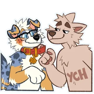 Telegram sticker 🍁 🦊 @cutekindstickers · @AussieBlep, Coyle! 🍁
