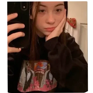 Telegram sticker ✋ Alice