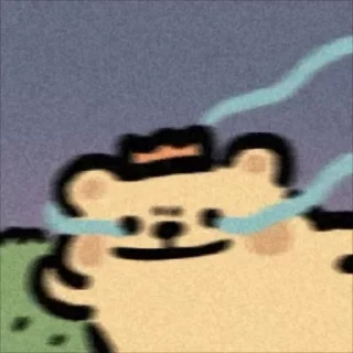 Video sticker 😭 云爹的小熊虫