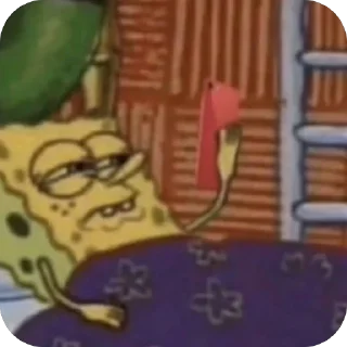 Telegram stiker 🫥 spongepics :: @fStikBot