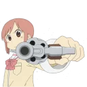 Telegram sticker 🔫 Pack do Nick