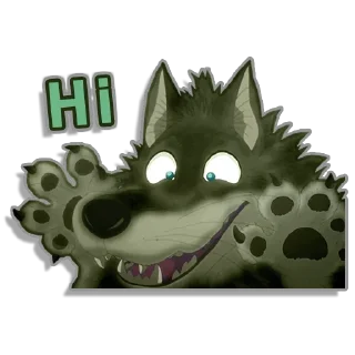 Sticker 😃 Gabu The Wolf