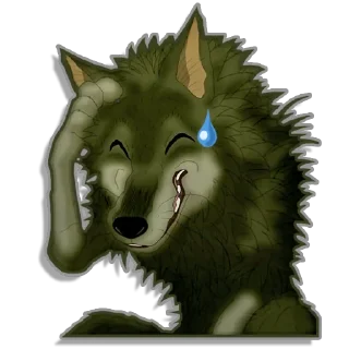 Telegram stiker 😅 Gabu The Wolf