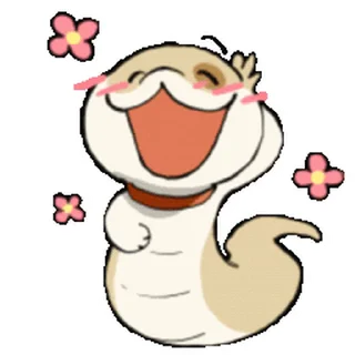 Video sticker 😊 小狗蛇點點 @kal_pc