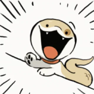 Video sticker 😊 小狗蛇點點 @kal_pc
