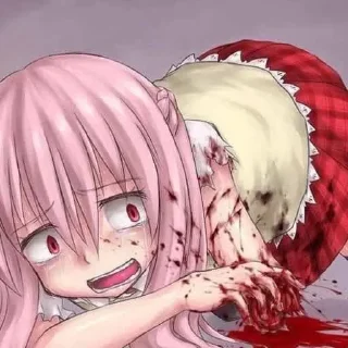 Sticker ❤️ @doumekii أنا أحب المذبحة🐾 :: @fStikBot