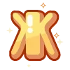 Video sticker 🔠 💛 жёлтый ...