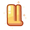 Sticker 🔠 💛 жёлтый 🤙 @cute_enot_art
