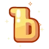 Sticker 🔠 💛 жёлтый 🤙 @cute_enot_art