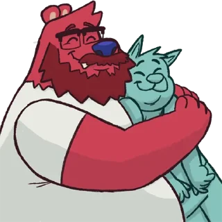 Video sticker 🫂 Rolo Bear