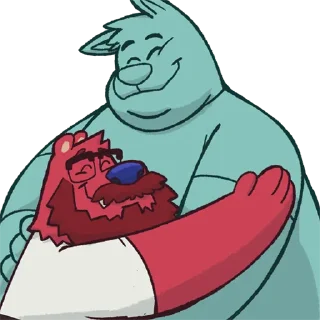 Sticker 🫂 Rolo Bear