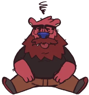 Video sticker 😪 Rolo Bear