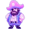 Sticker 🏴‍☠️ pixel space game @cute_enot_art