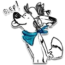 Sticker 👅 Jib Kodi Doodles