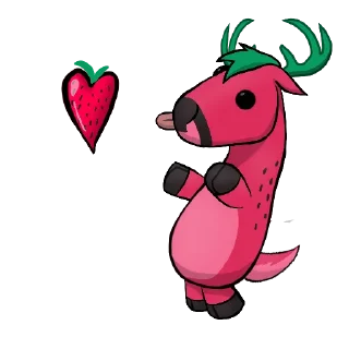 Sticker ❤️ Strawdeery Plushie Pack