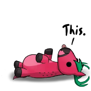 Telegram sticker 👆 Strawdeery Plushie Pack