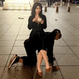 Telegram sticker ☕️ mousy's hole 0_0