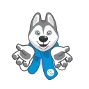Video sticker 🐾 Ulayka the Husky @TgSticker