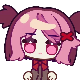 Video sticker 😢 natsuki by @salt695 :: @stickersbysalt