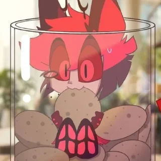 Video sticker 😌 Alastor♡