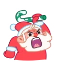 Telegram sticker 🤬 Jolly Santa