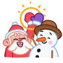 Telegram sticker 😄 Jolly Santa