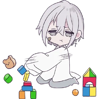 Video sticker 👶 Тестовый кун 2 @Nyasticks