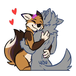 Sticker 🤗 Fawxpaw Moods