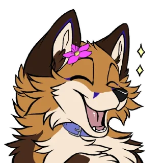 Telegram sticker 😂 Fawxpaw Moods