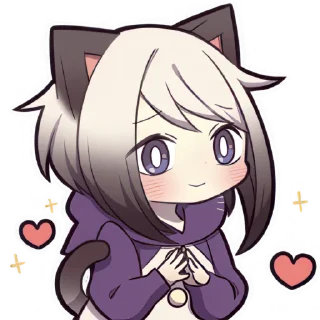Telegram sticker ☺️ Сиамская кошечка 3 @Nyasticks