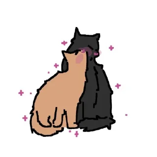 Telegram sticker 🐱 Мыы @stickerslovez