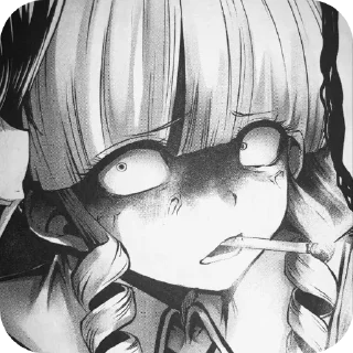 Telegram sticker 😬 @ayllassophiabberry quem pega vai morrer 🙄