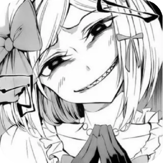 Telegram sticker ✋ @ayllassophiabberry quem pega vai morrer 🙄