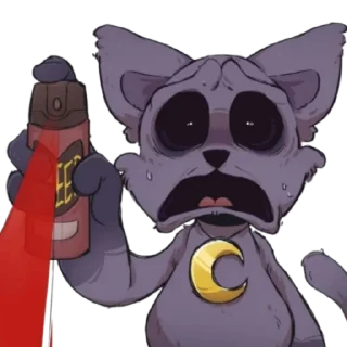 Telegram sticker 😨 Catnap & Dogday (Round 3)