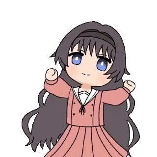 Video sticker ❤ Lonely lonely eva @animestickerchannel