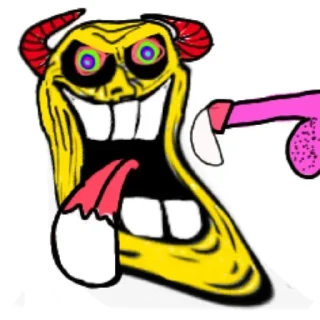 Telegram sticker 👍 @trollfaZe_imperia