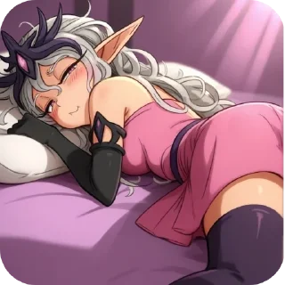 Telegram sticker 👄 Слааняша(Slaanya)