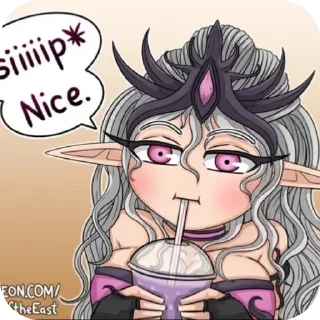 Video sticker 🍹 Слааняша(Slaanya)