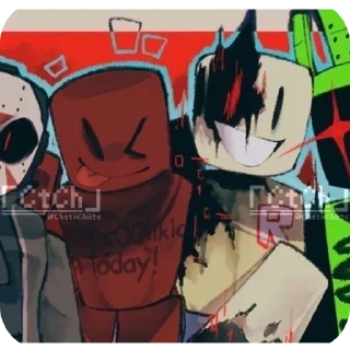 Telegram sticker 🔥 Forsaken stikckers