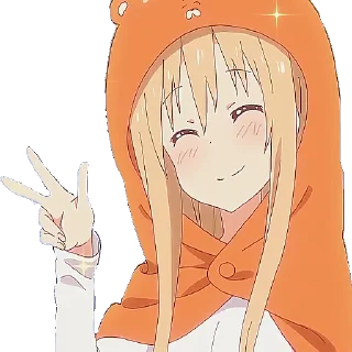 Sticker ✌️ @STIKERFORALL 🏴󠁧󠁢󠁥󠁮󠁧󠁿UMARU CHAN